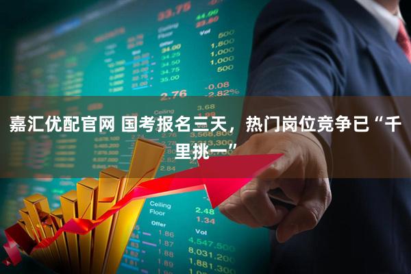 嘉汇优配官网 国考报名三天，热门岗位竞争已“千里挑一”